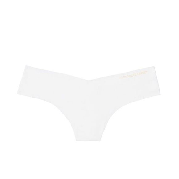 VICTORIA'S SECRET Women's White Low Rise No-show Thong Panty Bottom Size Medium - Picture 4 of 10